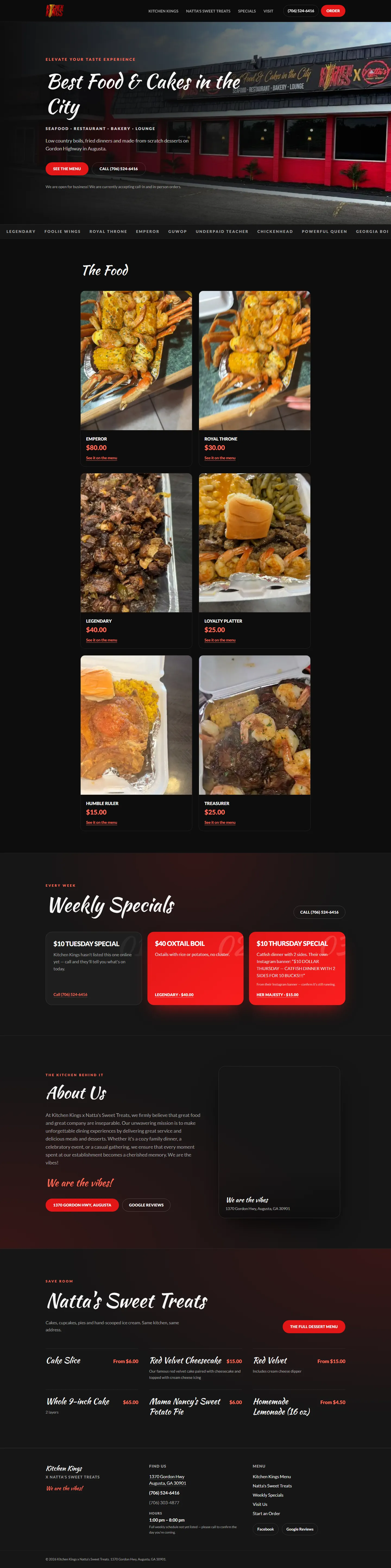 Kitchen Kings x Natta's Sweet Treats, additional screenshot