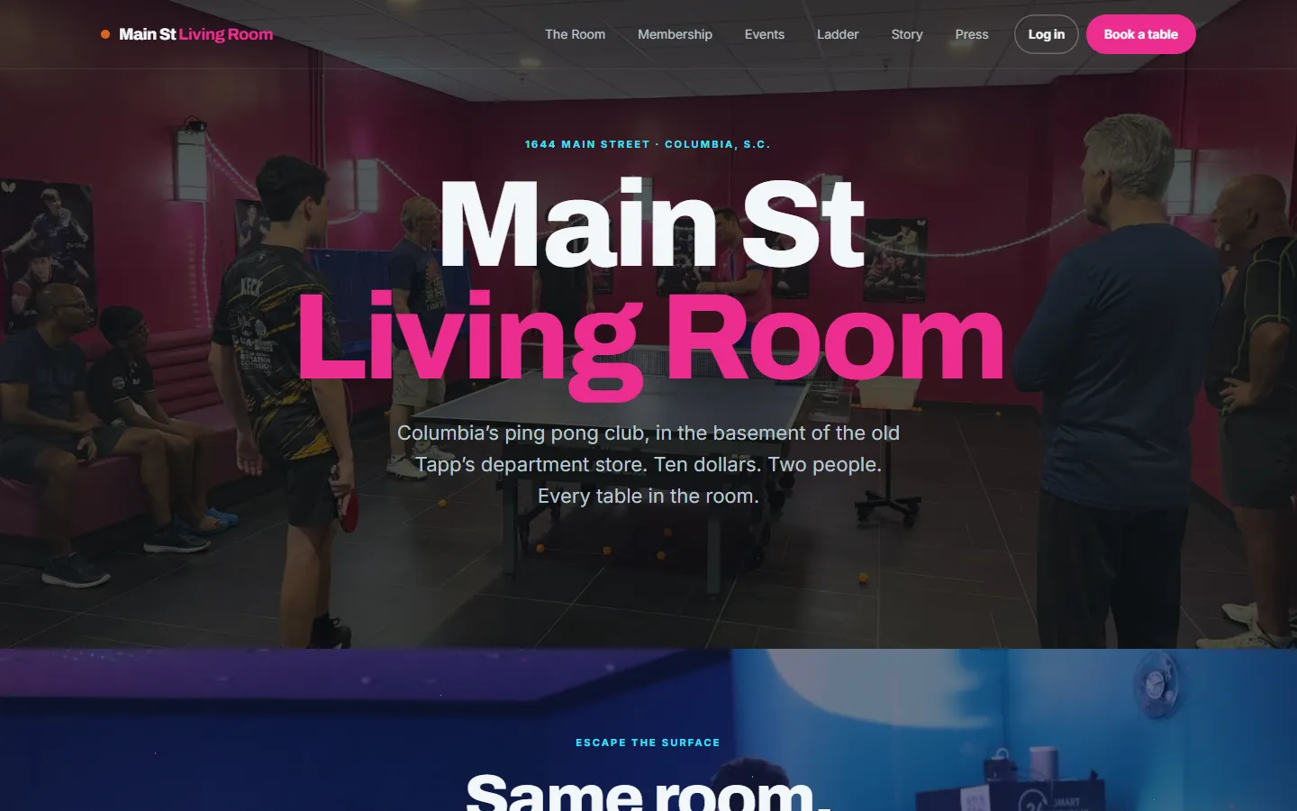 Main Street Living Room, designed and built by Metrix