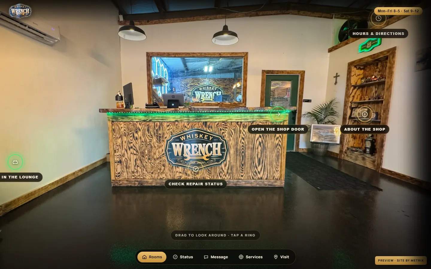 Whiskey Wrench, designed and built by Metrix