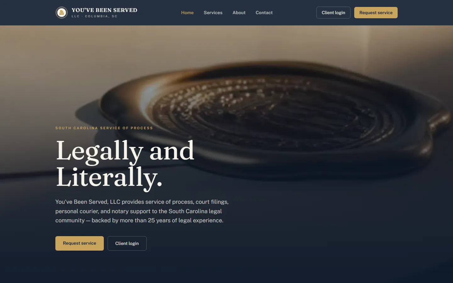 You've Been Served, designed and built by Metrix
